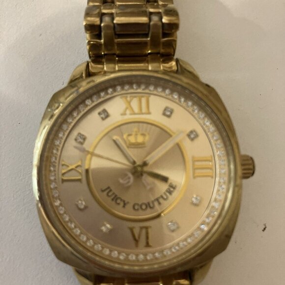 Juicy Couture watch women gold Needs New Battery - Picture 2 of 6